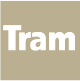 Straßenbahn in direkter Nähe